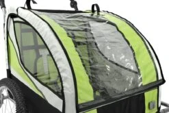 Fietkar - 2 Kinderen - Met Schokbreker - Lime -Winkel Voor Fietsbenodigdheden 1200x800 159