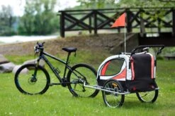 Fietskar Voor Kinderen - Met Buggyfunctie - En Schokbrekers - Rood -Winkel Voor Fietsbenodigdheden 1200x800 166