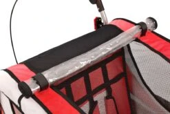 Fietskar Voor Kinderen - Met Buggyfunctie - En Schokbrekers - Rood -Winkel Voor Fietsbenodigdheden 1200x801 21