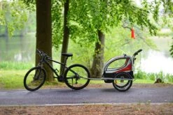 Fietskar Voor Kinderen - Met Buggyfunctie - En Schokbrekers - Rood -Winkel Voor Fietsbenodigdheden 1200x801 22