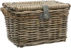 New Looxs Melbourne Medium Fietsmand Voordrager - 24 Liter - Rotan - Grijs -Winkel Voor Fietsbenodigdheden 1200x819 5