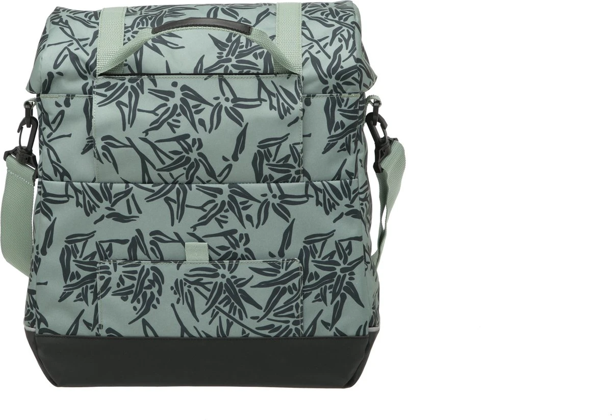 New Looxs Alba Single Bamboo Enkele Fietstas - Afneembaar - 21 Liter - Groen 5 New Looxs Alba Single Bamboo Enkele Fietstas - Afneembaar - 21 Liter - Groen - Afbeelding 3