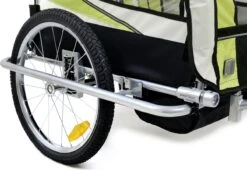 Fietkar - 2 Kinderen - Met Schokbreker - Lime -Winkel Voor Fietsbenodigdheden 1200x826 13