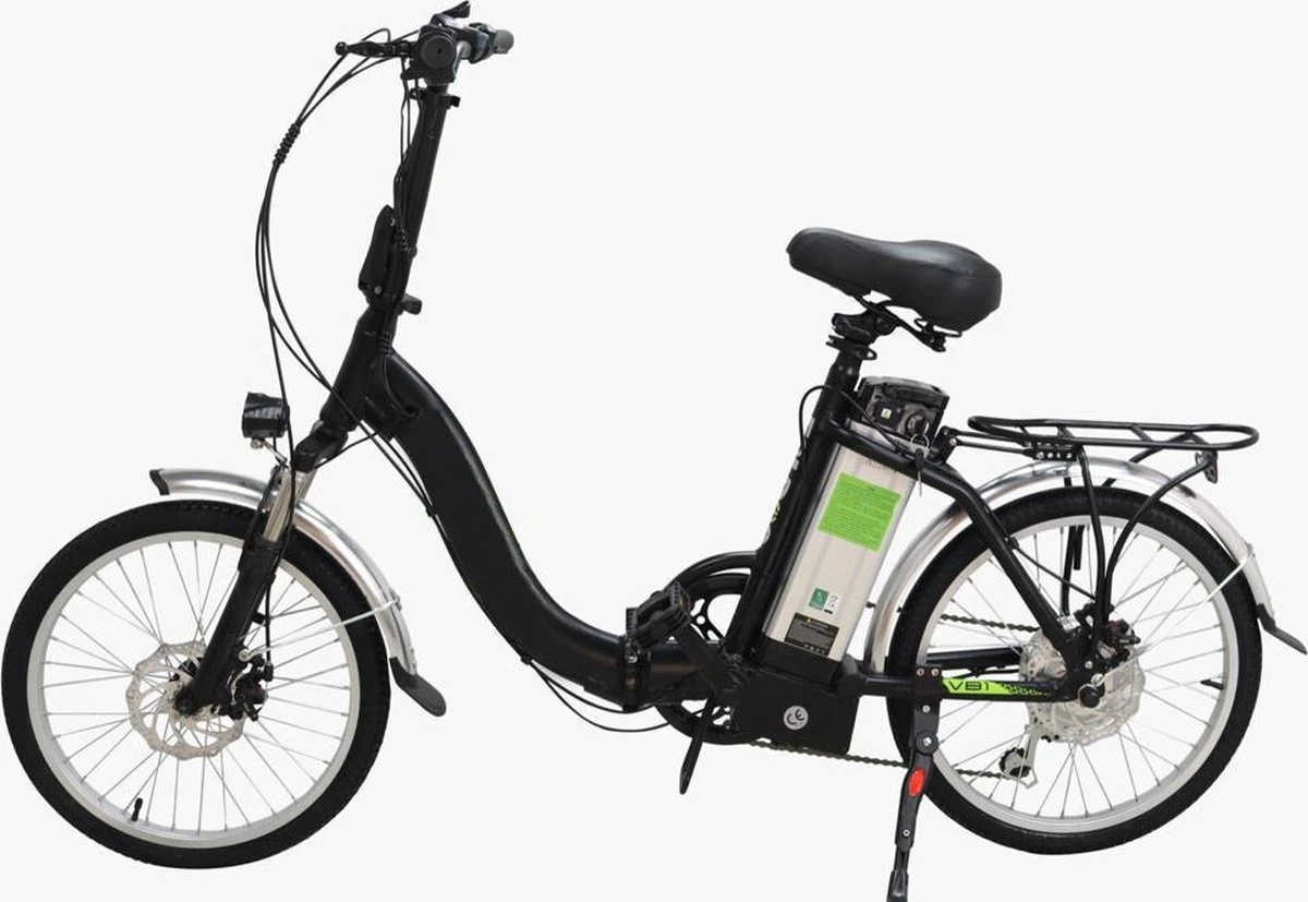 Retourdeal/Tweedekans: Symex Electrische Vouwfiets - Volta VB1 - Plooifiets - Volwassenen - Zwart - 20 Inch 3 Retourdeal/Tweedekans: Symex Electrische Vouwfiets - Volta VB1 - Plooifiets - Volwassenen - Zwart - 20 Inch