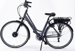 Amigo E-Vibe D1 - Elektrische Stadsfiets Voor Dames - Met 7 Versnellingen - Matgrijs -Winkel Voor Fietsbenodigdheden 1200x827 3