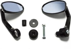Bar End Spiegels - Motor Spiegels - Stuurspiegel - Universeel - 7/8 ''22mm - Zwart -Winkel Voor Fietsbenodigdheden 1200x827 6