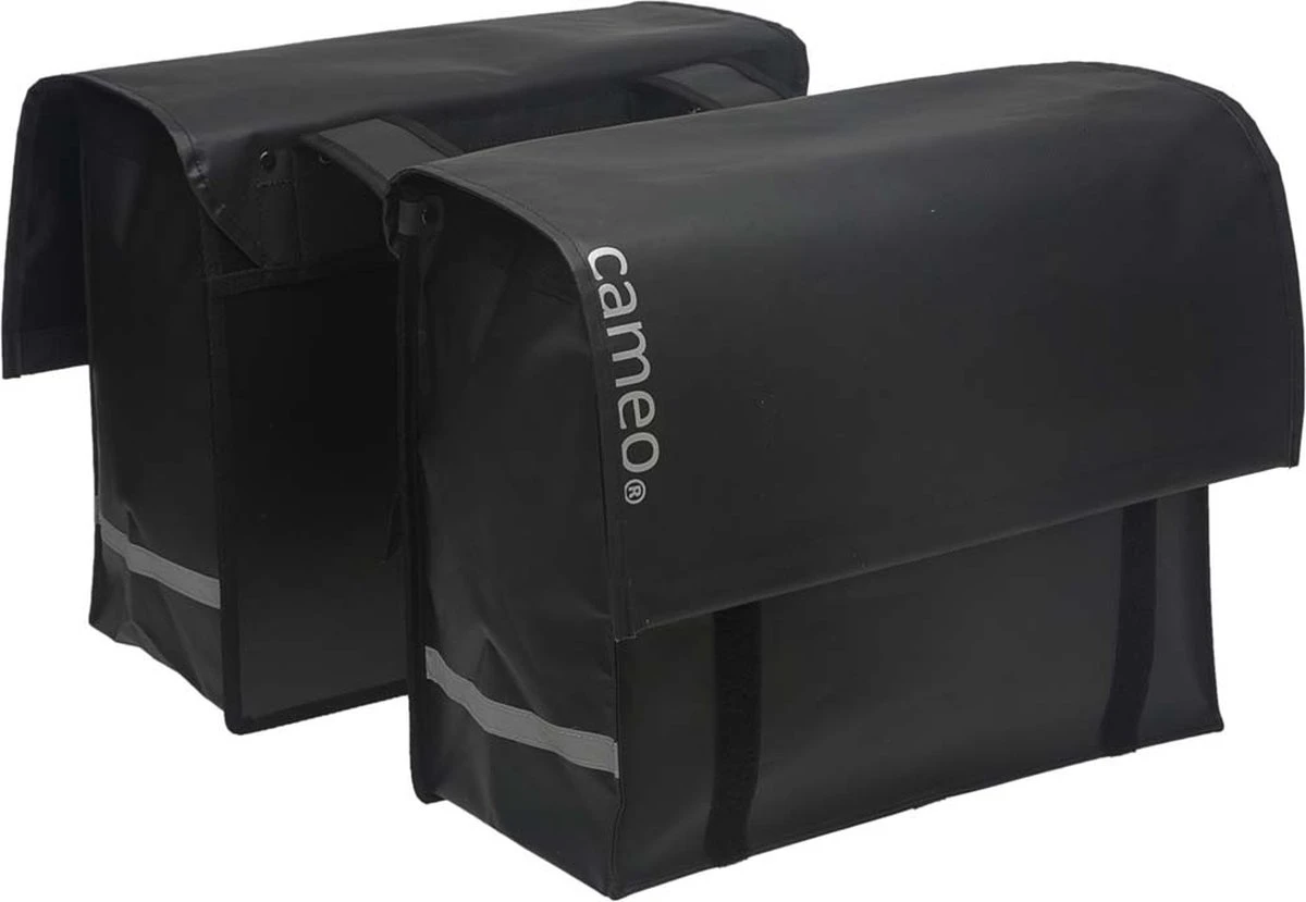 New Looxs Cameo Dubbele Fietstas - Bisonyl - 46 Liter - Mat Zwart 3 New Looxs Cameo Dubbele Fietstas - Bisonyl - 46 Liter - Mat Zwart