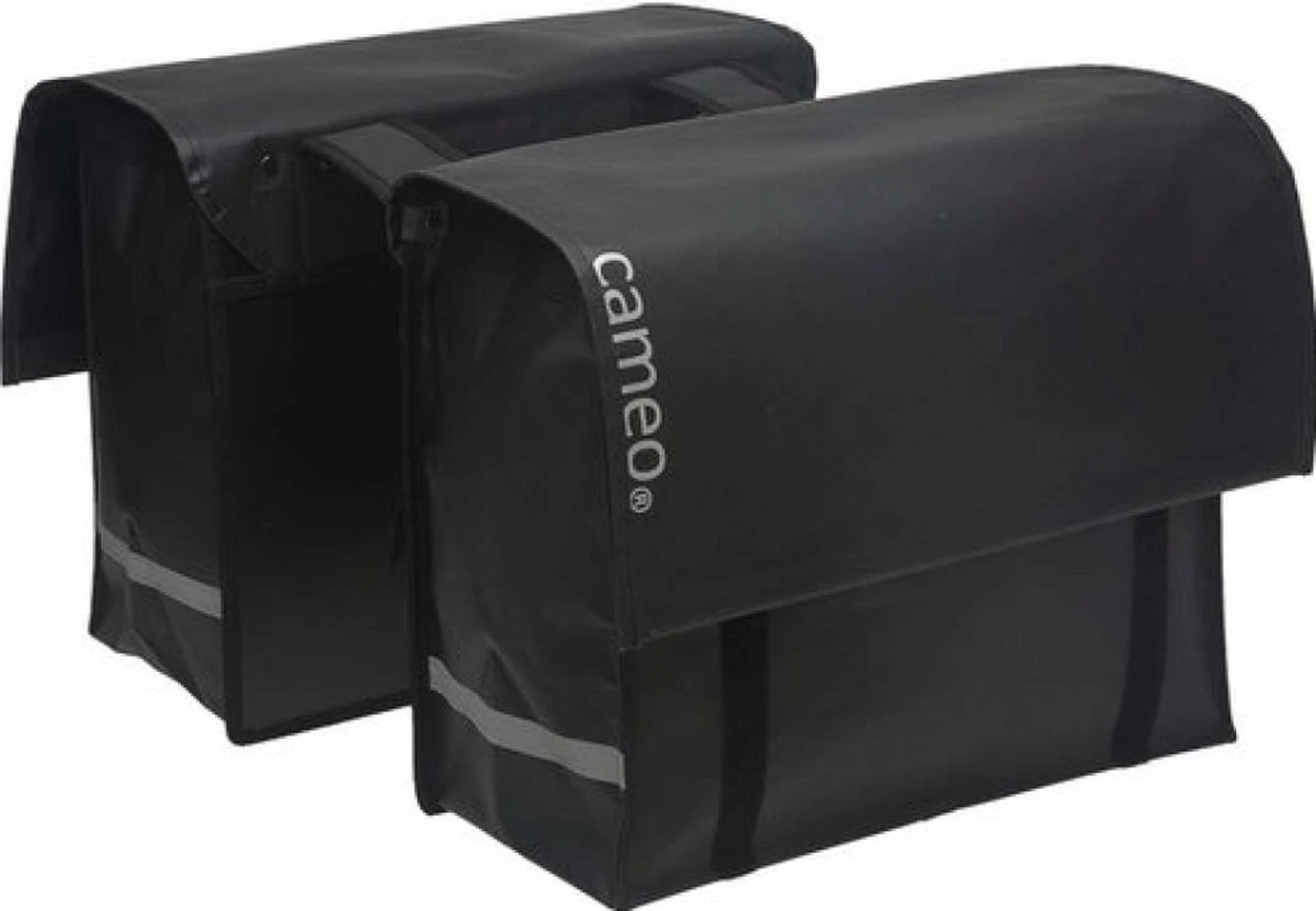 New Looxs Cameo Dubbele Fietstas - Bisonyl - 46 Liter - Mat Zwart 5 New Looxs Cameo Dubbele Fietstas - Bisonyl - 46 Liter - Mat Zwart - Afbeelding 3