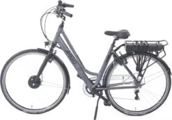 Amigo E-Vibe D1 - Elektrische Stadsfiets Voor Dames - Met 7 Versnellingen - Matgrijs -Winkel Voor Fietsbenodigdheden 1200x836 1