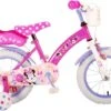 Volare Disney Minnie Cutest Ever! - Kinderfiets - Meisjes - 14 Inch - Roze -Winkel Voor Fietsbenodigdheden 1200x838