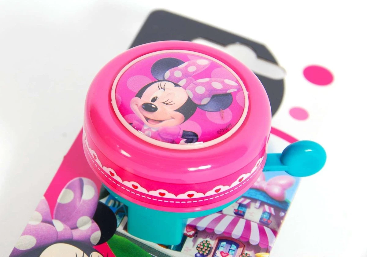 Disney Minnie Bow-Tique Fietsbel - Meisjes - Roze 4 Disney Minnie Bow-Tique Fietsbel - Meisjes - Roze - Afbeelding 2