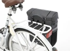New Looxs Vigo Single Enkele Fietstas - Afneembaar - 18,5 Liter - Grijs -Winkel Voor Fietsbenodigdheden 1200x864 1