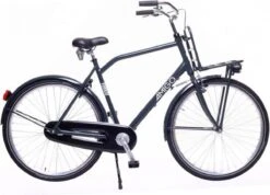 Amigo Forest - Transportfiets 28 Inch - Herenfiets Met Voordrager - Grijs -Winkel Voor Fietsbenodigdheden 1200x867