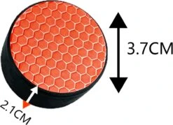 Airtag Fiets Reflector – Fiets Mount Geschikt Voor Apple Airtag – Reflector Voor Airtag – Fiets Apple Airtag Houder – Accessoire - Antidiefstal – Reflector Rood Fiets -Winkel Voor Fietsbenodigdheden 1200x868