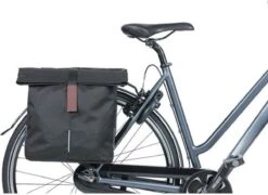 Basil City Dubbele Fietstas - Grijs Melee - 32 Liter -Winkel Voor Fietsbenodigdheden 1200x873 4