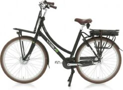 Vogue Elite - Fiets (elektrisch) - Vrouwen - Matzwart - 50 -Winkel Voor Fietsbenodigdheden 1200x877