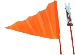 Fietsvlag Icetoolz Oranje Met Fiberglas - Deelbare Stang 150 Cm -Winkel Voor Fietsbenodigdheden 1200x877 8