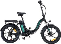 Hitway BK6 Elektrische Fiets | Opvouwbare E-bike | 20 Inch Fat Tire | 350W Motor | 10Ah | Zwart/Groen 16 Hitway BK6 Elektrische Fiets | Opvouwbare E-bike | 20 Inch Fat Tire | 350W Motor | 10Ah | Zwart/Groen -Winkel Voor Fietsbenodigdheden 1200x878