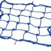 Merkloos Premium Bagagenet Met 8 Haken – 40x40cm – 90x90 Uitgerekt – Blauw | Spin, Motorfiets, Scooter En Fiets