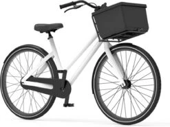 Fietsmand+Kliksysteem+Slot Voor Bagagedrager En Voordrager The Basky Basket Design Zwart -Winkel Voor Fietsbenodigdheden 1200x898 5