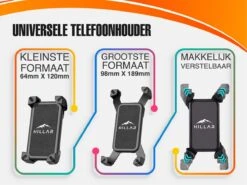 Hillar® Telefoonhouder Fiets Universeel - Smartphone Houder Fiets - Motor - Scooter - GSM Houder Fiets -Winkel Voor Fietsbenodigdheden 1200x900 28
