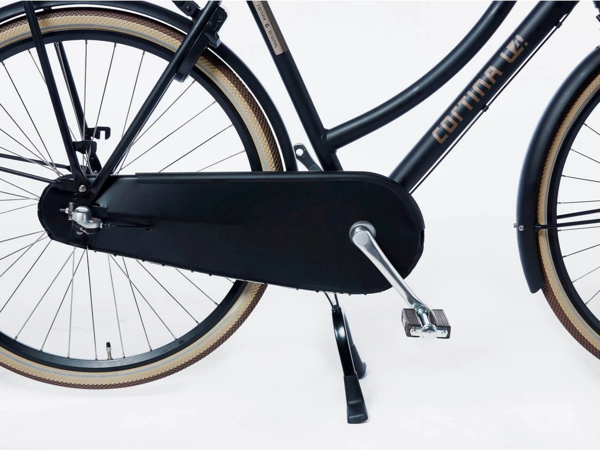 Cortina U4 - Stadsfiets - D50 - Jet Black Matt - R3 13 Cortina U4 - Stadsfiets - D50 - Jet Black Matt - R3 - Afbeelding 11