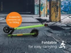 Denver Elektrische Step Volwassenen - Topsnelheid 25KM/U - 300W - Inklapbaar - 6.5 Inch Wielen - LED Licht- SEL65230F - Zwart -Winkel Voor Fietsbenodigdheden 1200x908 6