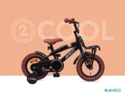 Amigo 2Cool Jongensfiets - Kinderfiets 12 Inch - Matzwart -Winkel Voor Fietsbenodigdheden 1200x920