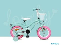 Amigo Lovely Meisjesfiets - Kinderfiets 12 Inch - Turquoise -Winkel Voor Fietsbenodigdheden 1200x920 8