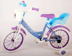 Disney Frozen 2 Kinderfiets - Meisjes - 16 Inch - Blauw - Twee Handremmen -Winkel Voor Fietsbenodigdheden 1200x943