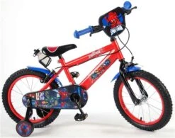 Marvel Spider-Man Kinderfiets - Jongens - 16 Inch - Blauw/Rood -Winkel Voor Fietsbenodigdheden 1200x947 1