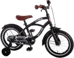 Volare Black Cruiser Kinderfiets - Jongens - 14 Inch - Zwart - 95% Afgemonteerd -Winkel Voor Fietsbenodigdheden 1200x954