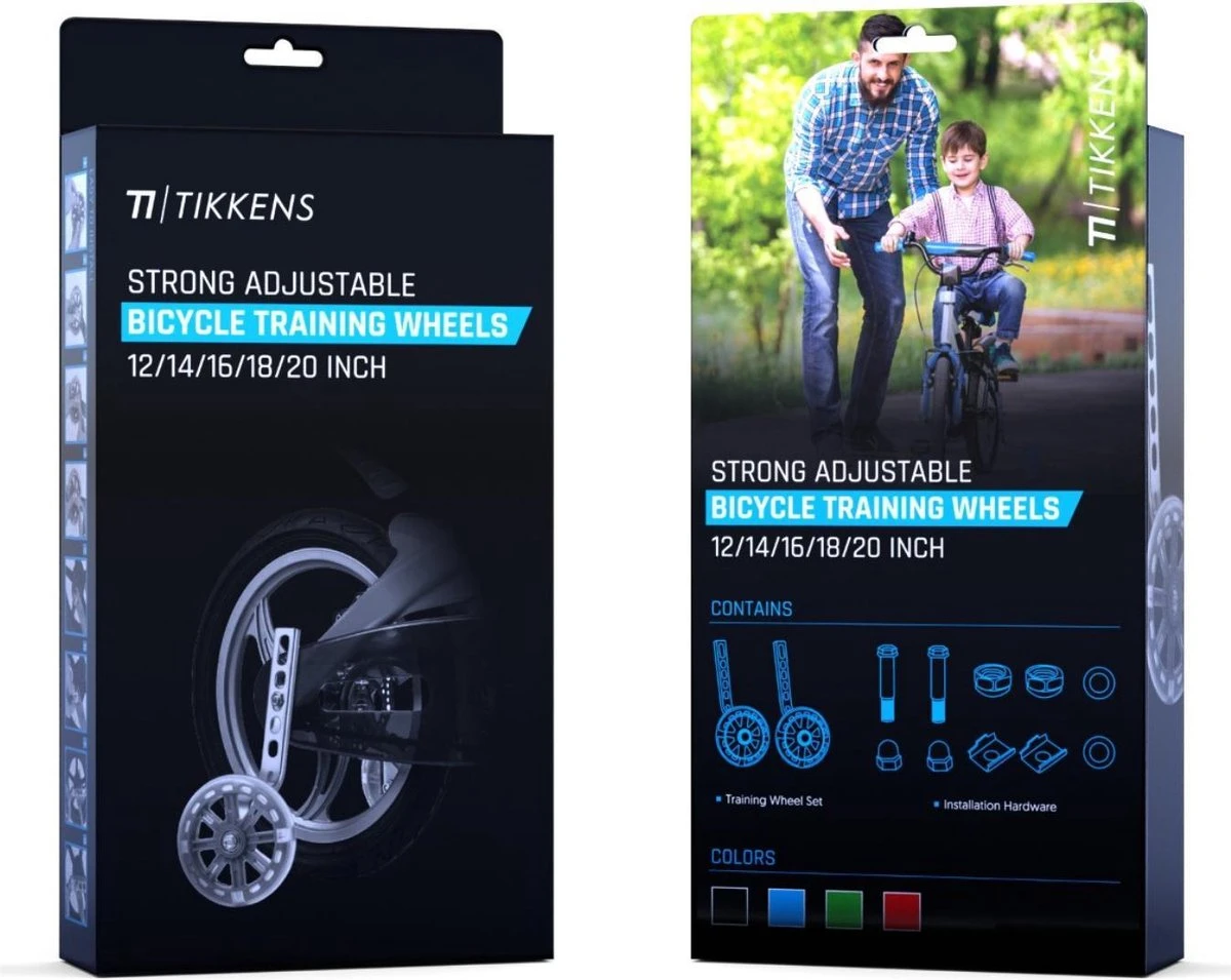 TIKKENS® Zijwieltjes - 12-20 Inch - LED Lichtjes - Zijwieltjes Voor Kinderfiets - Zwart - 12 Inch/14 Inch/16 Inch/18 Inch/20 Inch - Zijwielen - Kinderfietsaccessoires 9 TIKKENS® Zijwieltjes - 12-20 Inch - LED Lichtjes - Zijwieltjes Voor Kinderfiets - Zwart - 12 Inch/14 Inch/16 Inch/18 Inch/20 Inch - Zijwielen - Kinderfietsaccessoires - Afbeelding 7