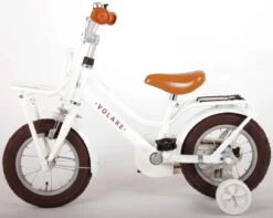Volare Liberty Kinderfiets - Meisjes - 12 Inch - Wit - 95% Afgemonteerd -Winkel Voor Fietsbenodigdheden 1200x955