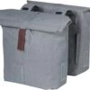 Basil City Dubbele Fietstas - Grijs Melee - 32 Liter -Winkel Voor Fietsbenodigdheden 1200x962 3