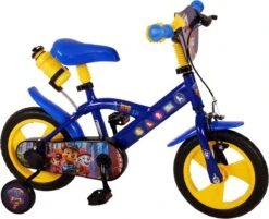 Nickelodeon Paw Patrol Kinderfiets - Jongens - 12 Inch - Blauw/Geel - Doortrapper -Winkel Voor Fietsbenodigdheden 1200x976
