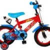 Volare Spider-Man Kinderfiets - Jongens - 12 Inch - Blauw/Rood -Winkel Voor Fietsbenodigdheden 1200x983