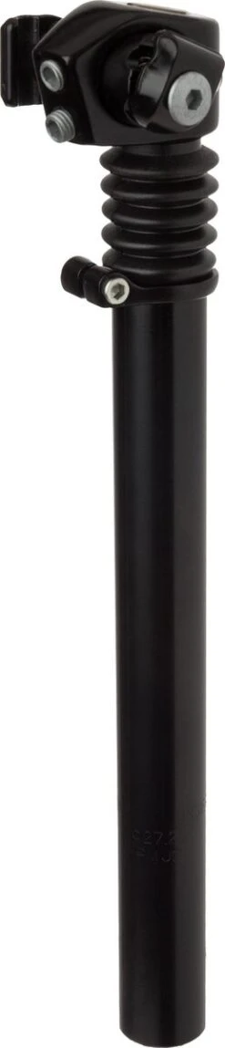 Zadelpen Verend 27,2 X 310 Mm Aluminium Zilver -Winkel Voor Fietsbenodigdheden 258x1200