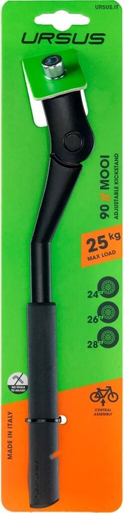 Ursus Standaard Enkel Mooi Aluminium 26-28 Inch 29mm Zwart -Winkel Voor Fietsbenodigdheden 292x1200