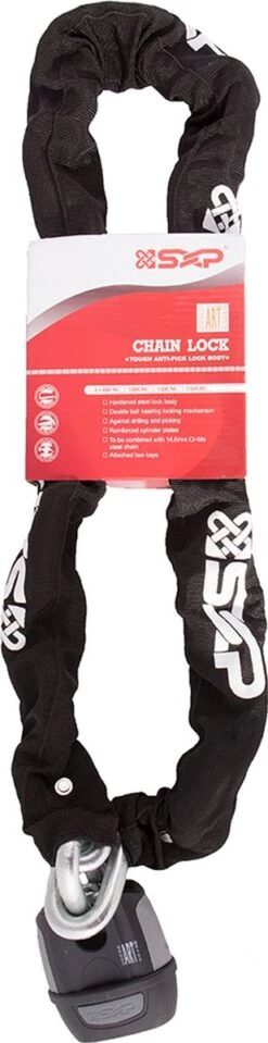 SXP Kettingslot ART 5 - 120cm -Winkel Voor Fietsbenodigdheden 309x1200