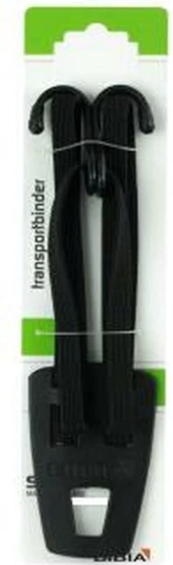Widek Bibia Transportbinder - Snelbinder - Met Haken - Zwart -Winkel Voor Fietsbenodigdheden 368x1200