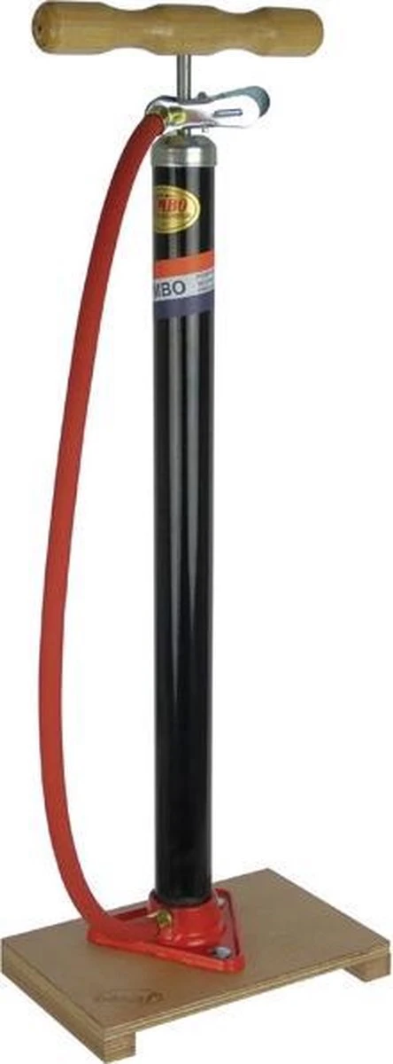 Jumbo Pomp - Fietspomp - Plank En Slang - Zwart 6 Jumbo Pomp - Fietspomp - Plank En Slang - Zwart - Afbeelding 4