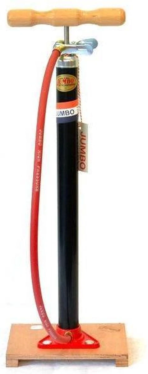 Jumbo Pomp - Fietspomp - Plank En Slang - Zwart 9 Jumbo Pomp - Fietspomp - Plank En Slang - Zwart - Afbeelding 7