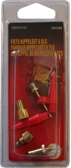 Benson Verloopnippel Set Alle Fietsventielen - Ballen - Luchtbed - 6 Delig -Winkel Voor Fietsbenodigdheden 511x1200
