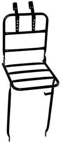 Merkloos Voordrager 28" Transport Lastpak Universeel - Zwart