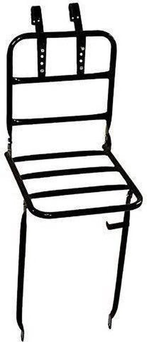 Merkloos Voordrager 28" Transport Lastpak Universeel - Zwart 3 Merkloos Voordrager 28" Transport Lastpak Universeel - Zwart