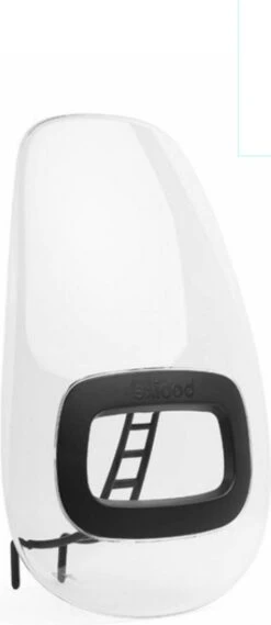 Bobike Windscherm ONE+ - Urban Black -Winkel Voor Fietsbenodigdheden 521x1200 1