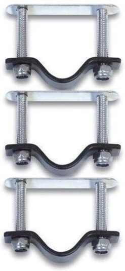 Basil Crate Mounting Set - Bevestigingsset Voor Basil Kratten En/of Rotan Manden - RVS