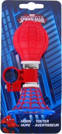 Mickey Mouse Spider-Man Fietstoeter - Jongens - Rood Blauw