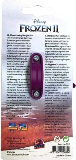 Disney Frozen 2 Fietsbel - Meisjes - Licht Blauw Paars -Winkel Voor Fietsbenodigdheden 569x1200